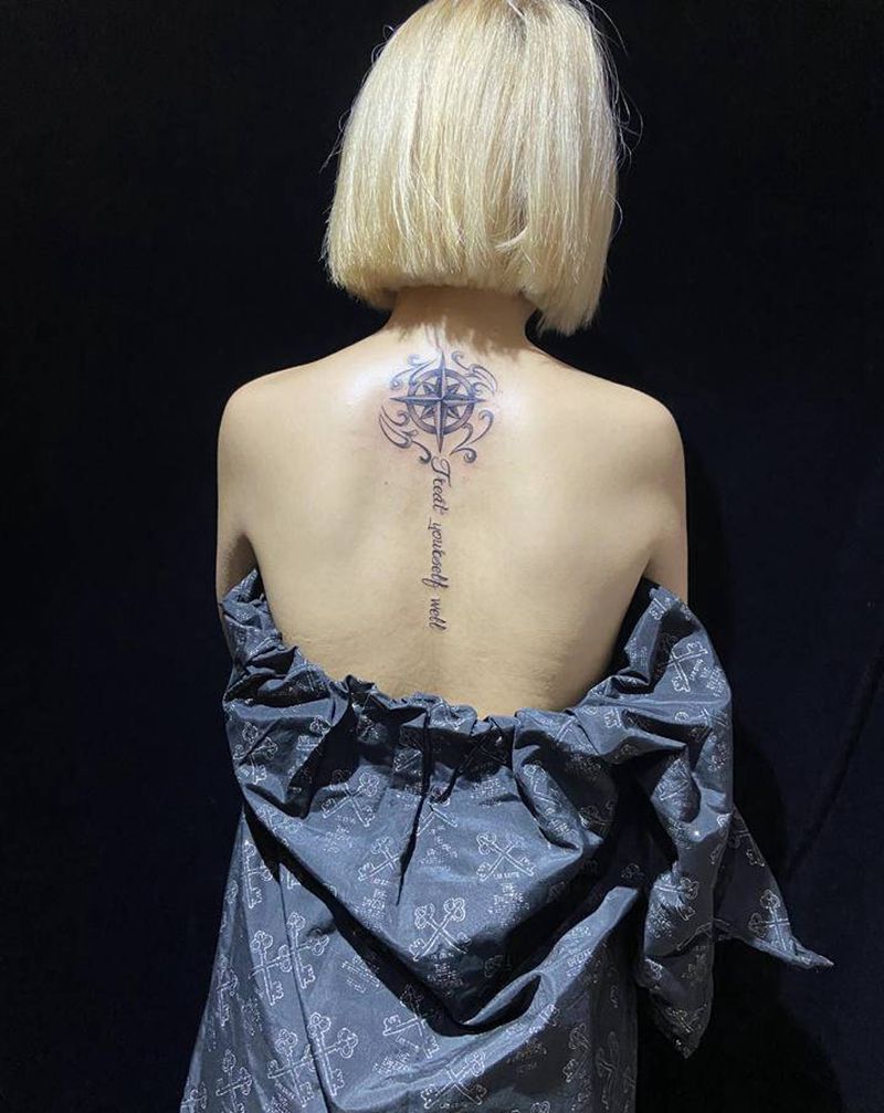 后背纹身图片_手臂背部纹身图案