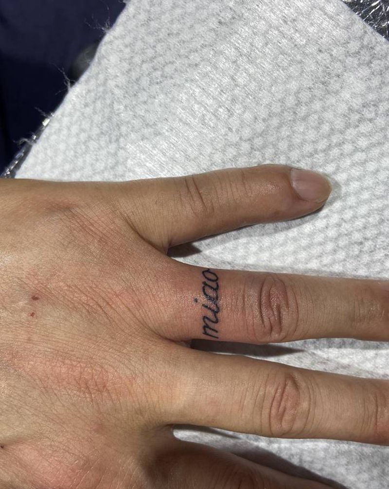 手指纹身图片_手臂纹身图案