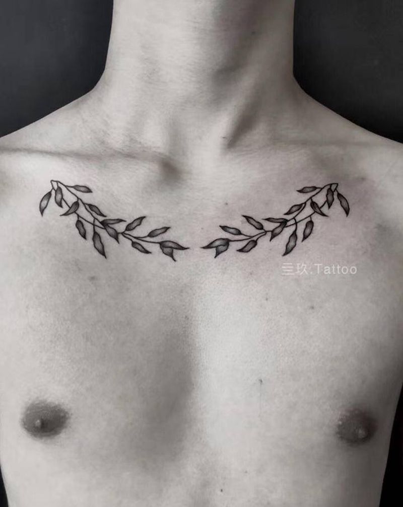 店里作品纹身图片_腿部手臂纹身图案