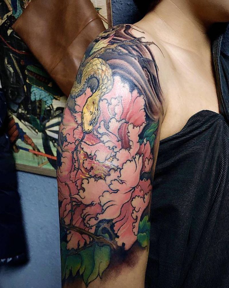 -纹身图片_手臂手部新传统老传统纹身图案