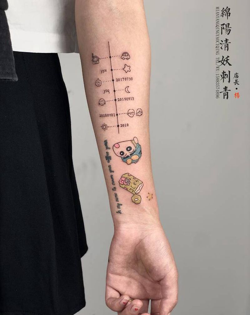 蜡笔小新纹身图片_颈部肩部纹身图案