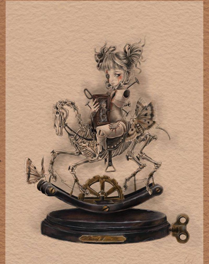 #纹身图片_New School纹身图案