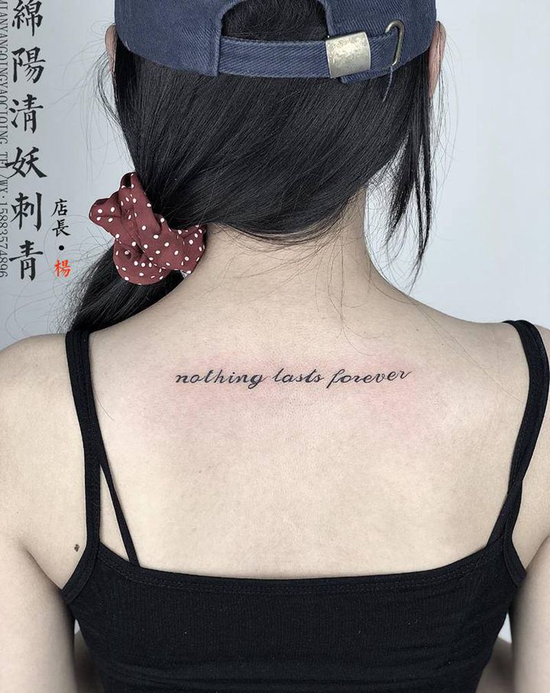 字母纹身图片_肩部胸部纹身图案