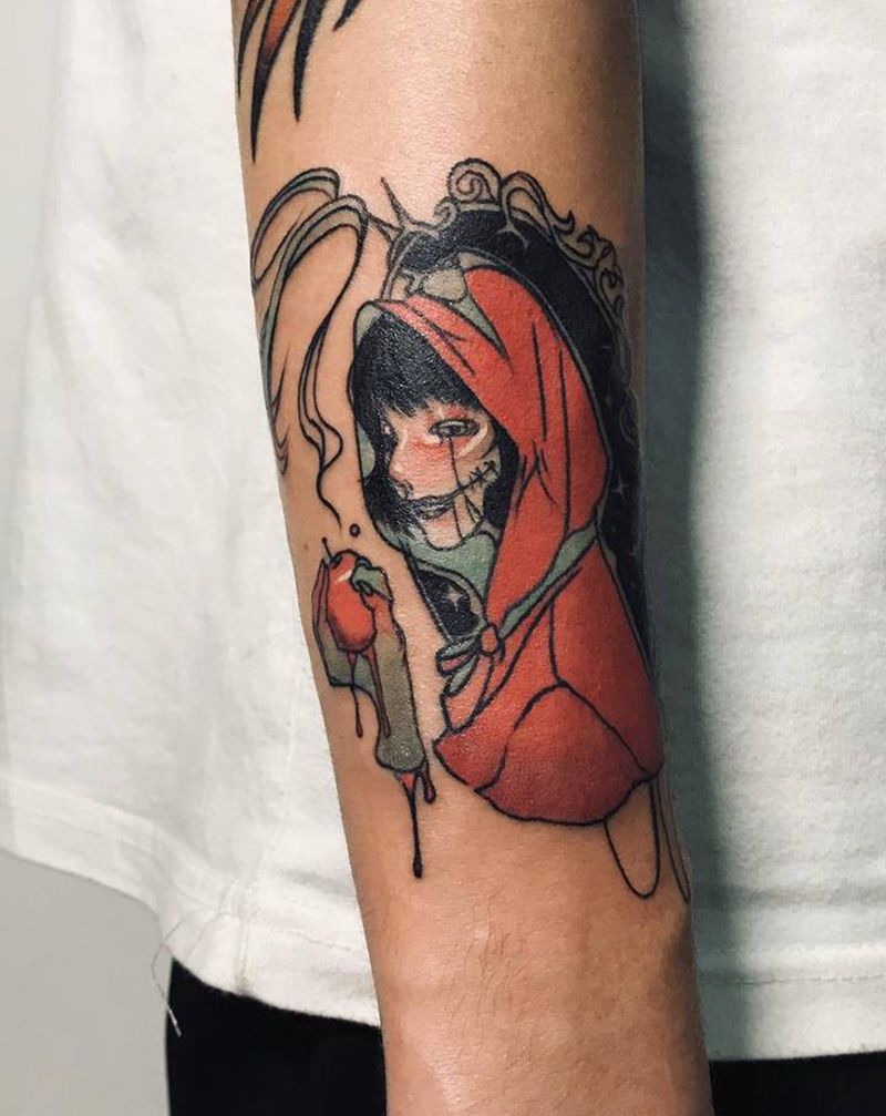 new school纹身图片_手臂纹身图案