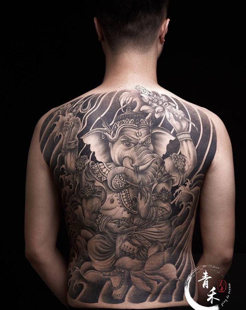 重发纹身图片_新传统纹身图案