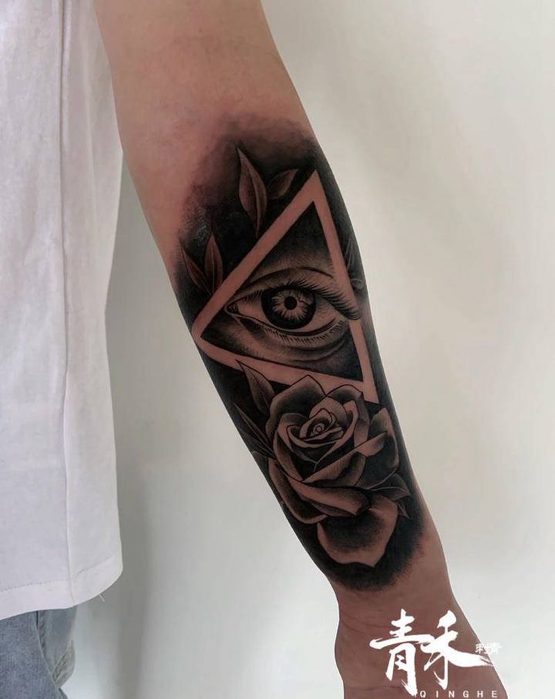 遮盖作品纹身图片_欧美写实纹身图案