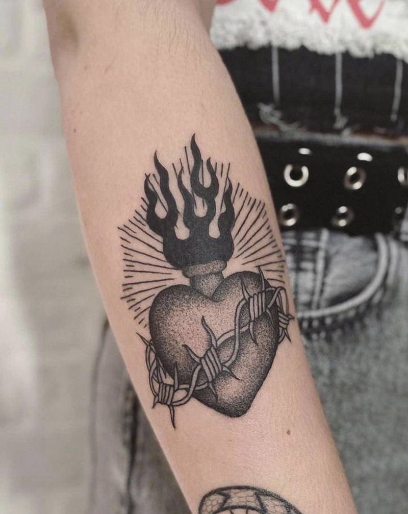 ❤️纹身图片_手臂纹身图案