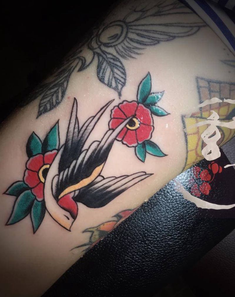 old school纹身图片_手臂纹身图案