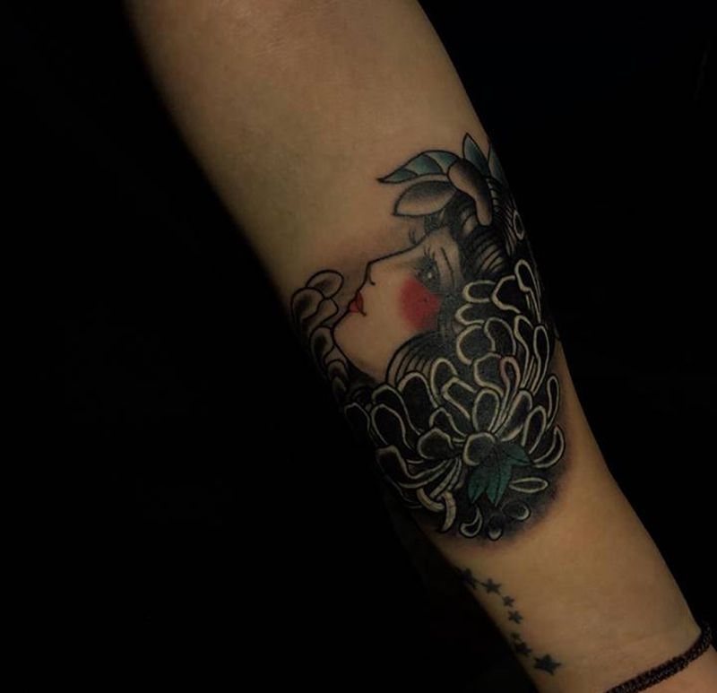 遮盖纹身图片_手部纹身图案