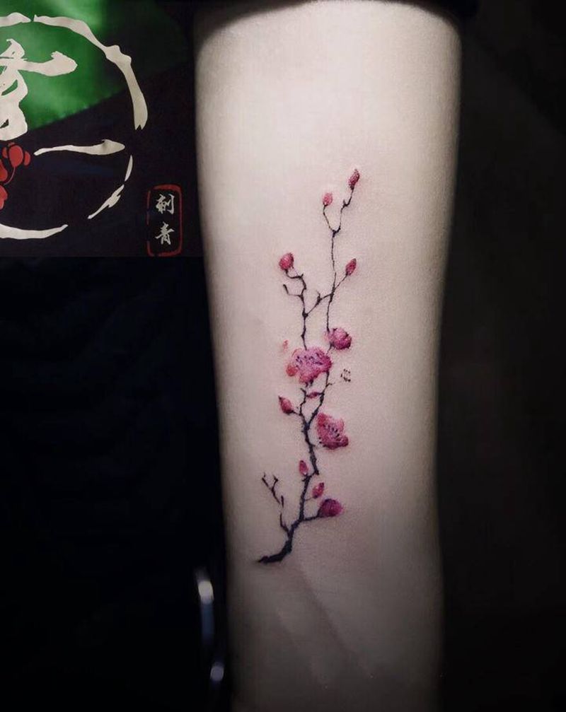 小清新纹身图片_手臂纹身图案