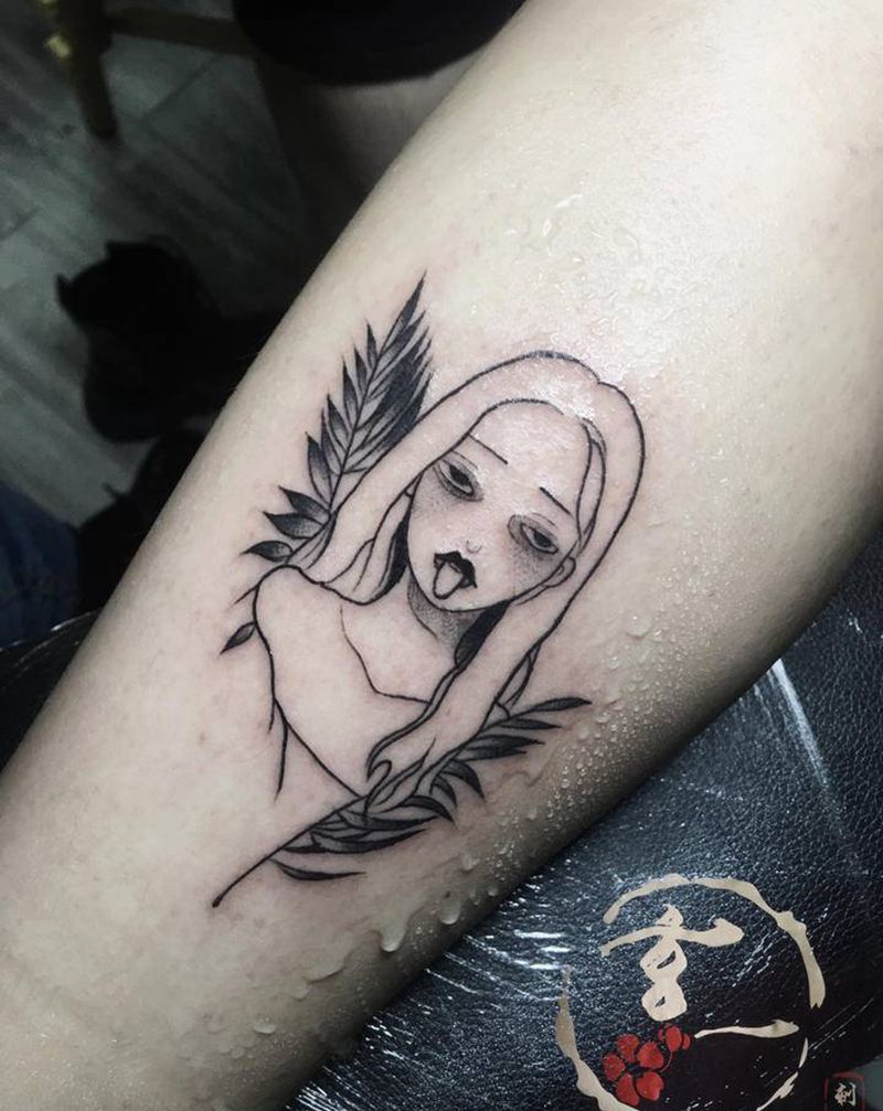 个性纹身4枚纹身图片_手臂纹身图案