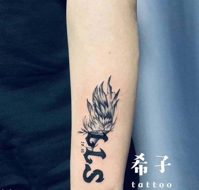 设计作品纹身图片_手部纹身图案