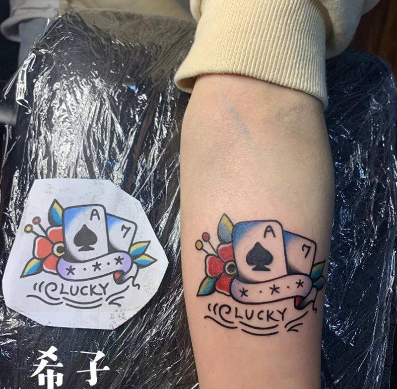 old school纹身图片_手臂纹身图案