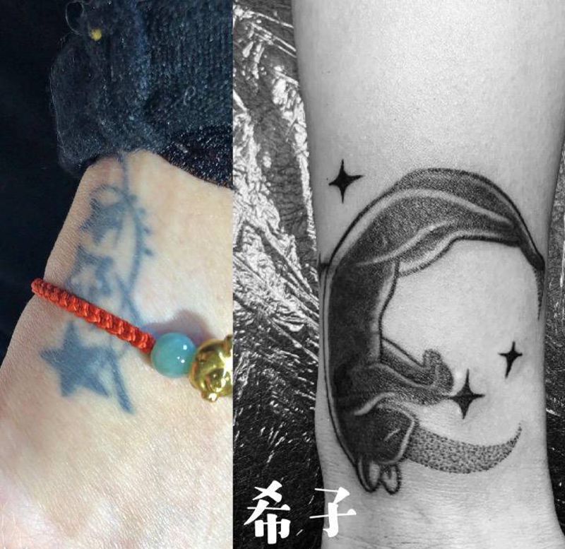 遮盖旧纹身纹身图片_手臂纹身图案