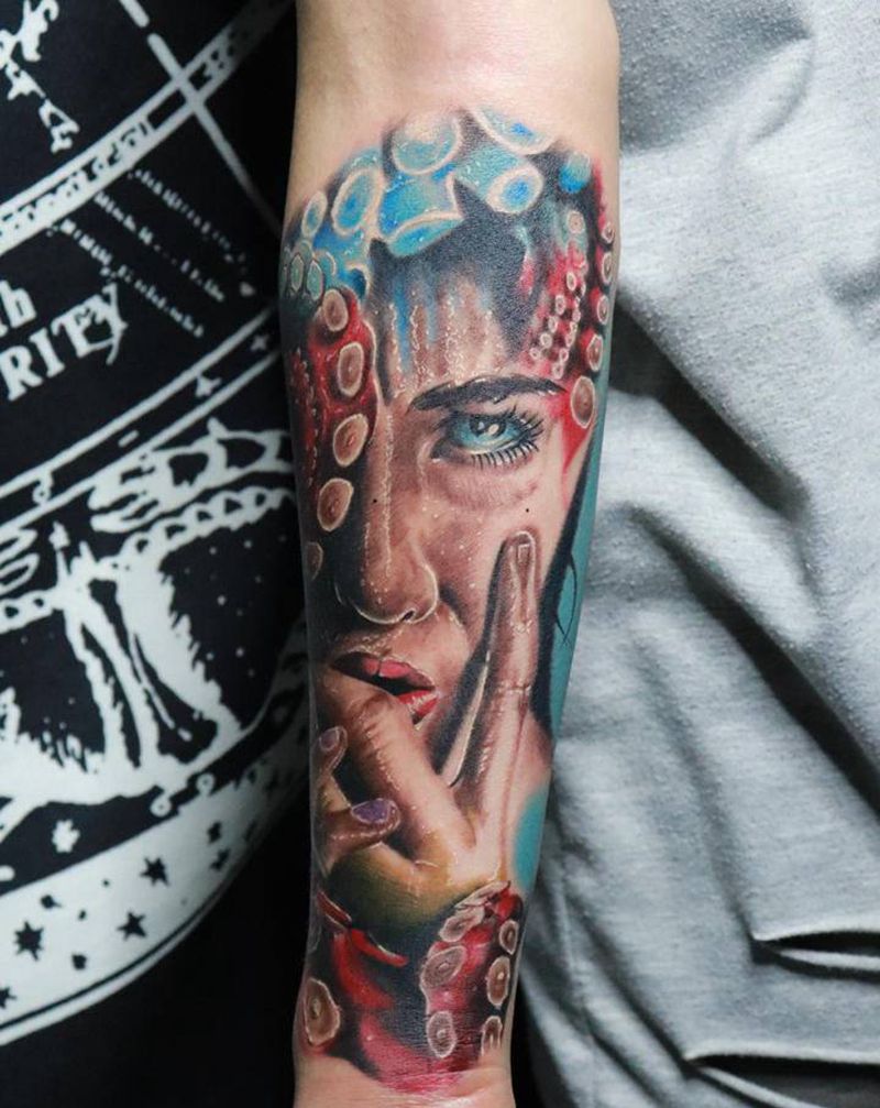 复刻纹身图片_手部纹身图案