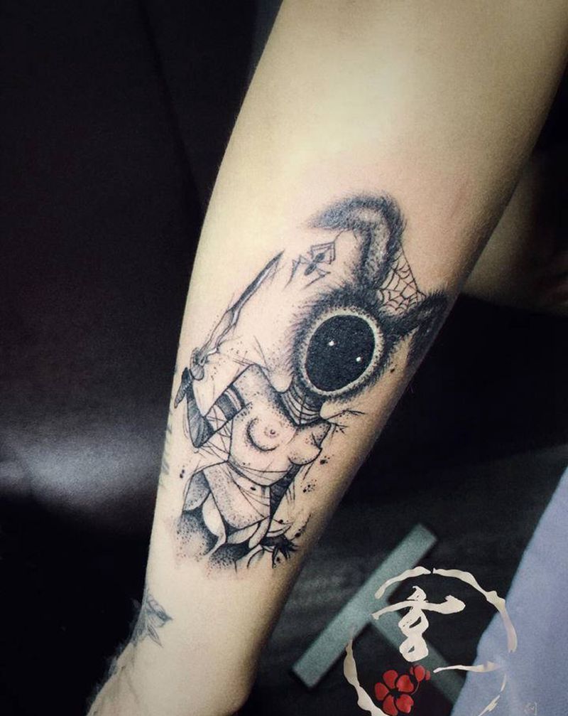 一堆图 自己翻看哈纹身图片_手臂手部纹身图案