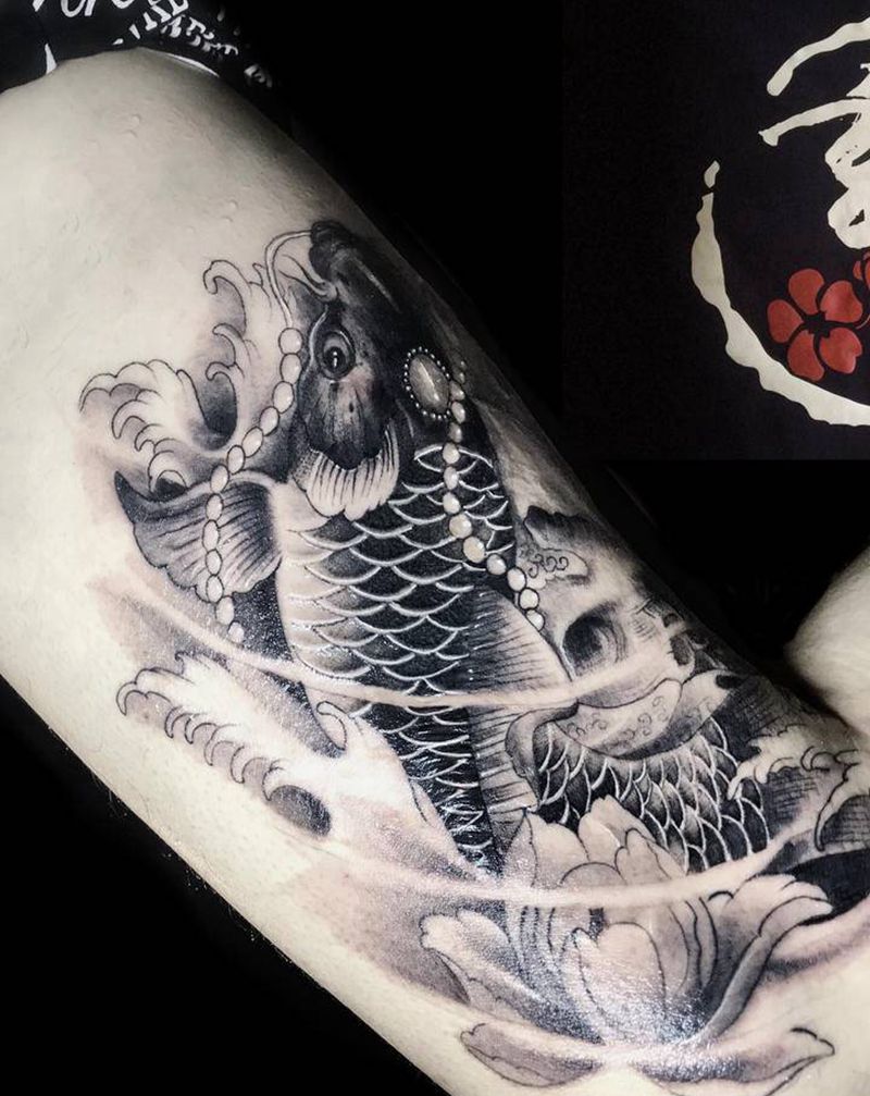 伤疤遮盖纹身图片_腿部纹身图案