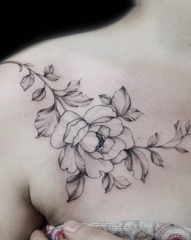 一堆自己翻纹身图片_手臂肩部纹身图案