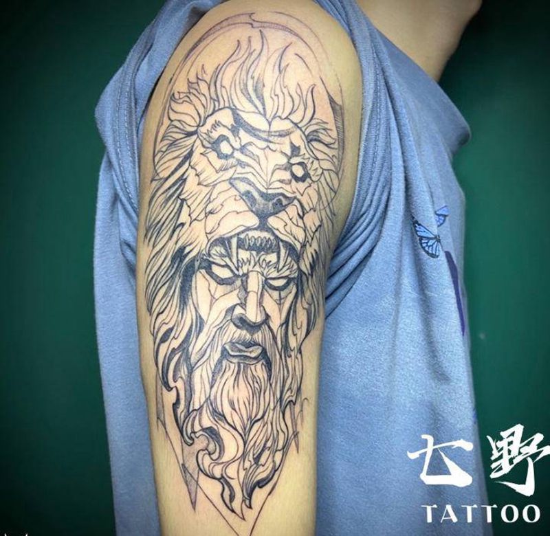 欧美纹身图片_手臂纹身图案