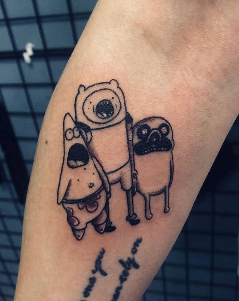 小图纹身图片_点刺纹身图案