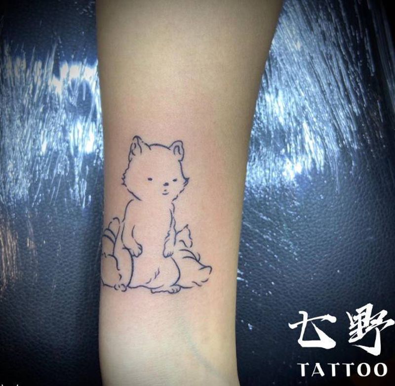 小可爱纹身图片_手臂纹身图案