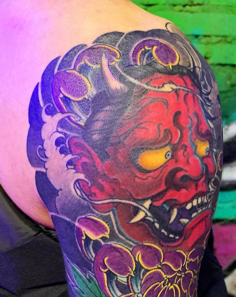 新老结合疗效好纹身图片_手臂老传统纹身图案