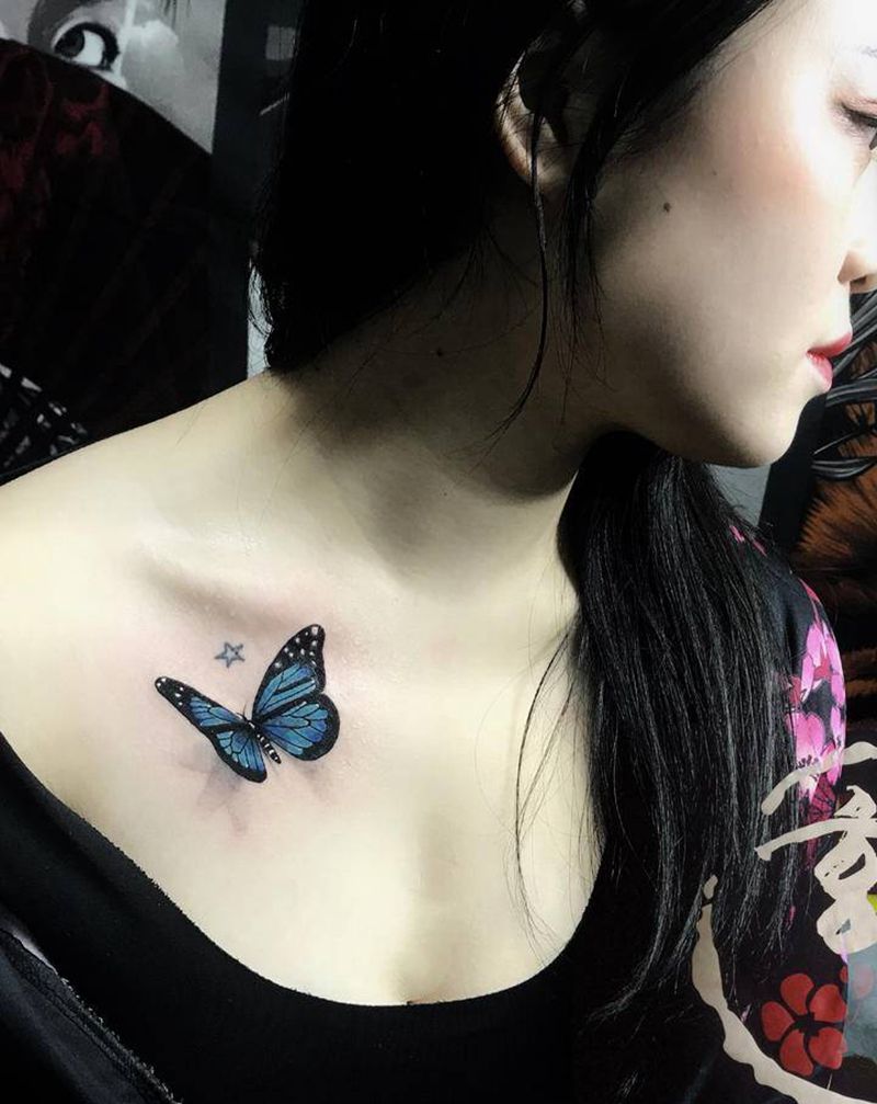 遮盖纹身图片_手臂胸部纹身图案