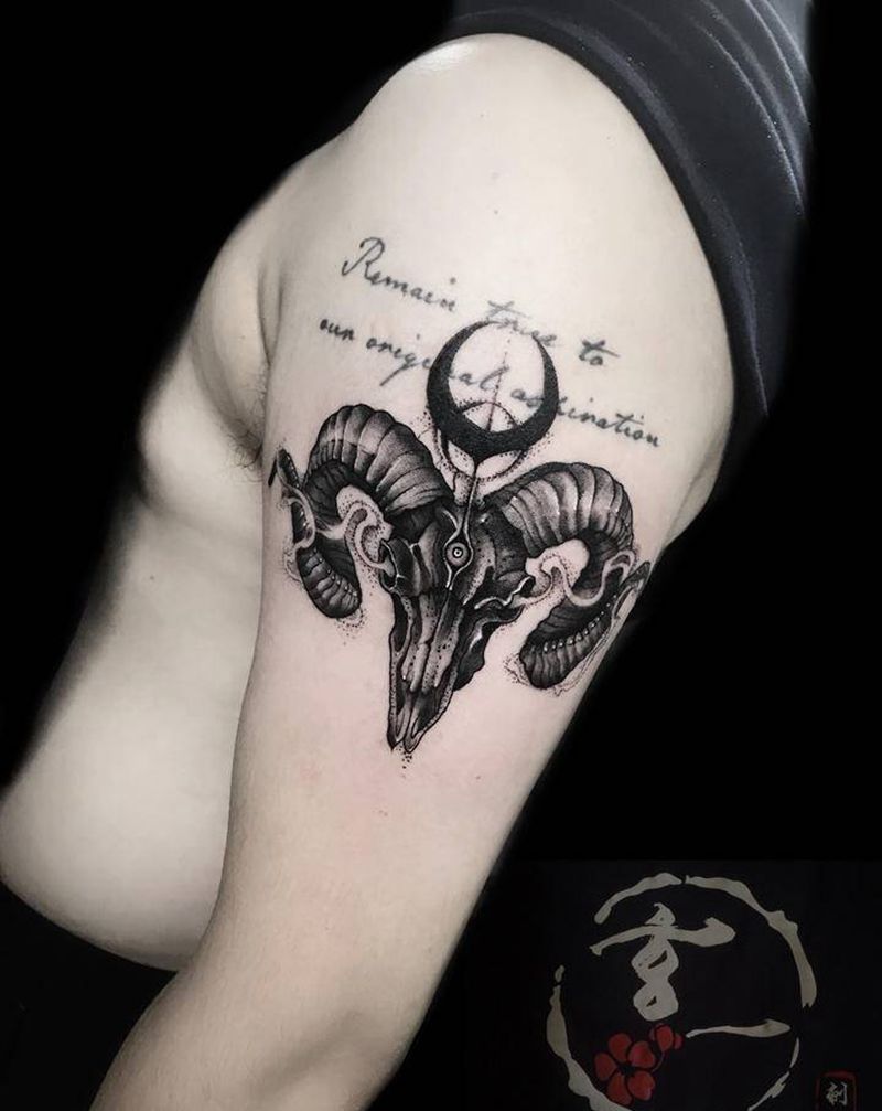 mie..咩纹身图片_手臂纹身图案