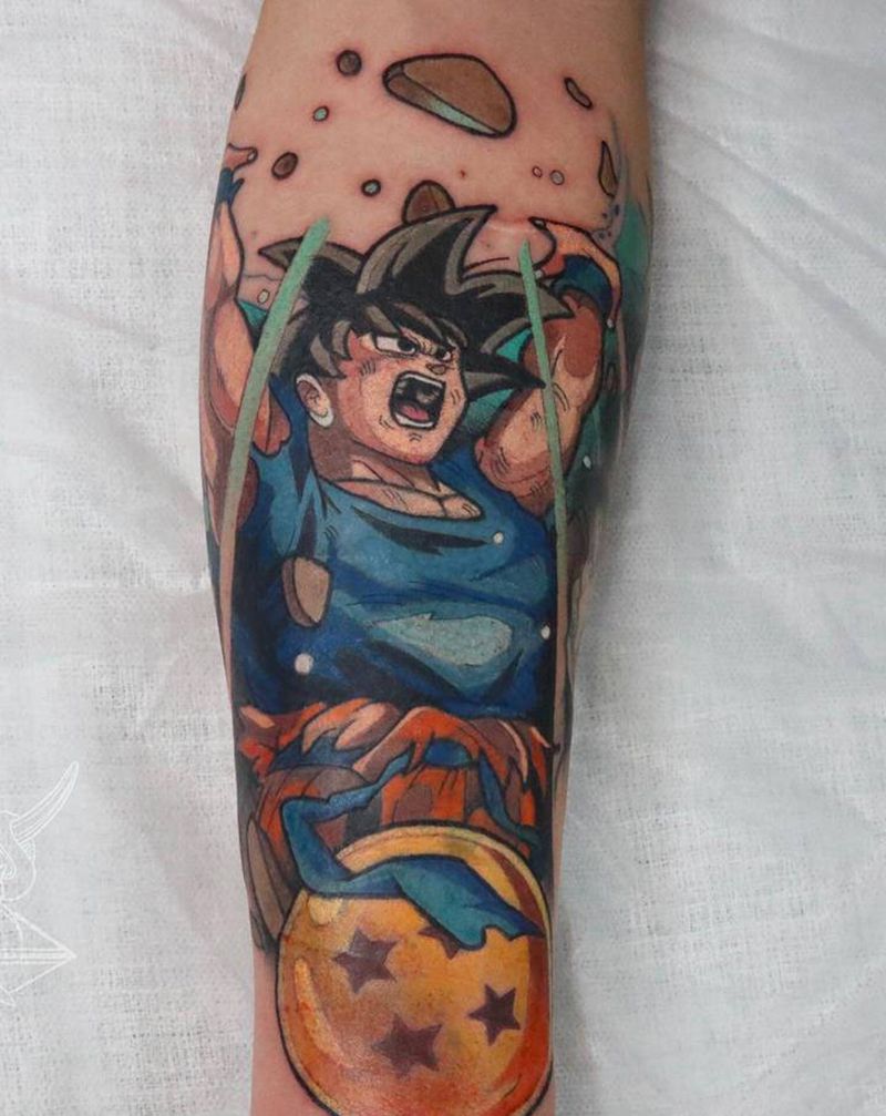 一个暴力遮盖  皮卡丘不见啦纹身图片_手臂New School纹身图案