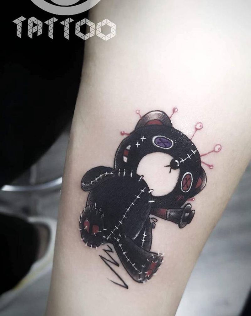 一堆小东西纹身图片_手臂胸部纹身图案