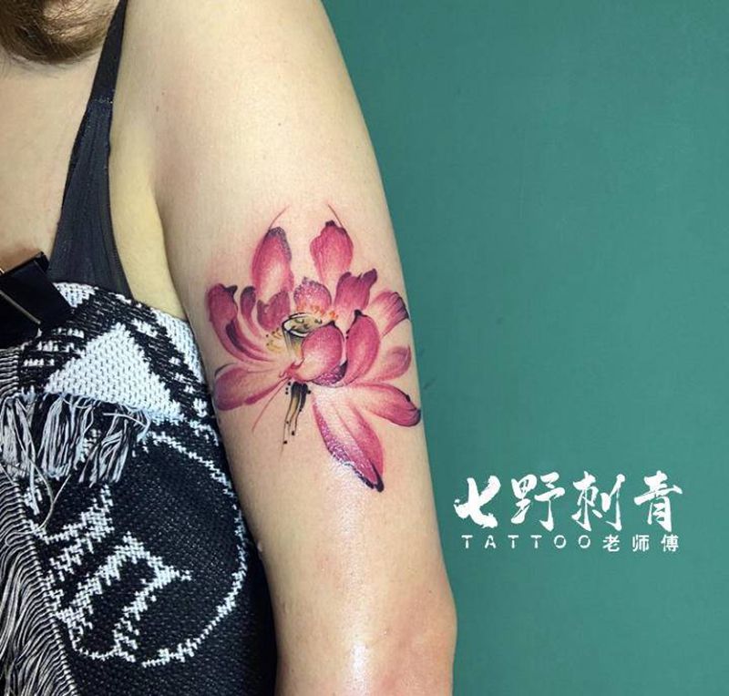 遮盖烫伤疤痕纹身图片_手臂纹身图案