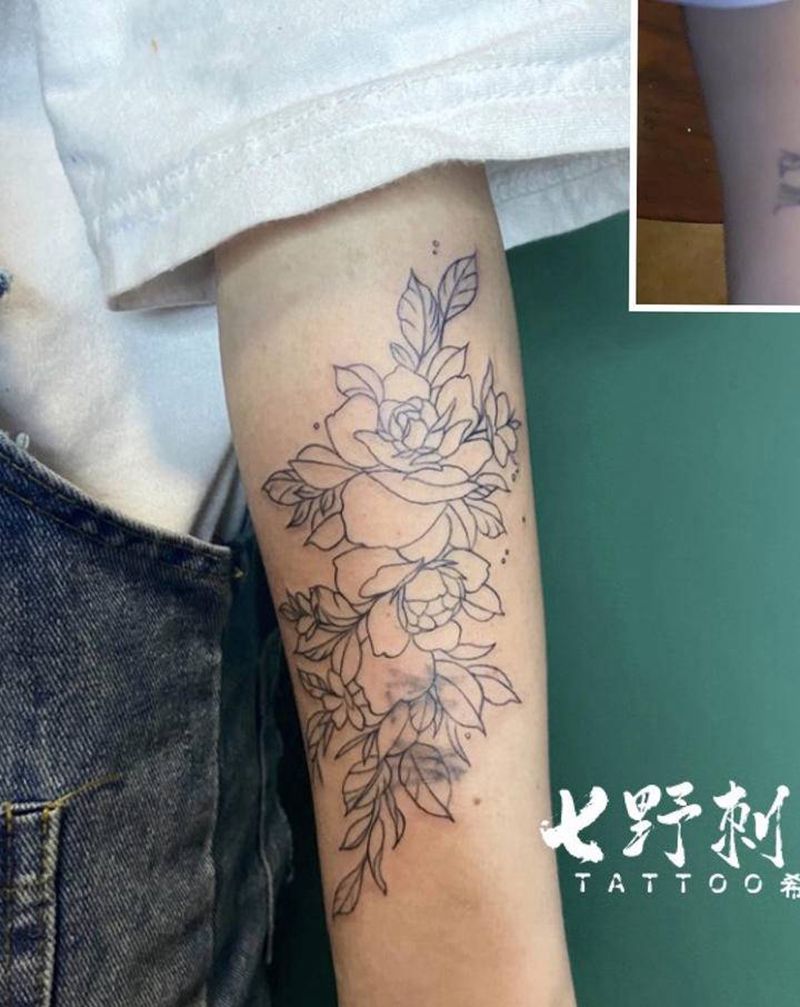 遮盖未完待续纹身图片_手臂纹身图案