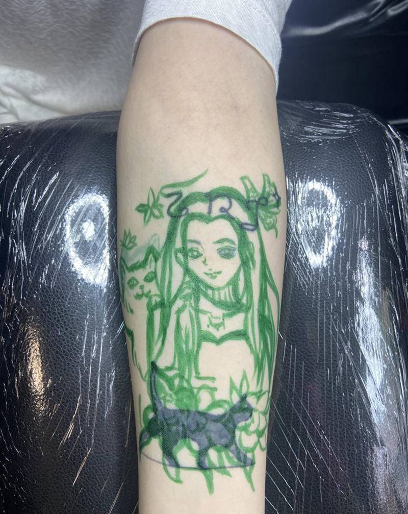 遮盖设计纹身图片_手臂纹身图案