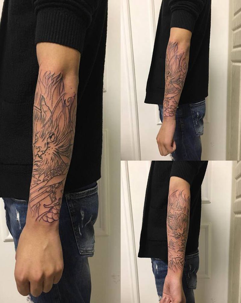 美猴王未完待续……纹身图片_新传统纹身图案