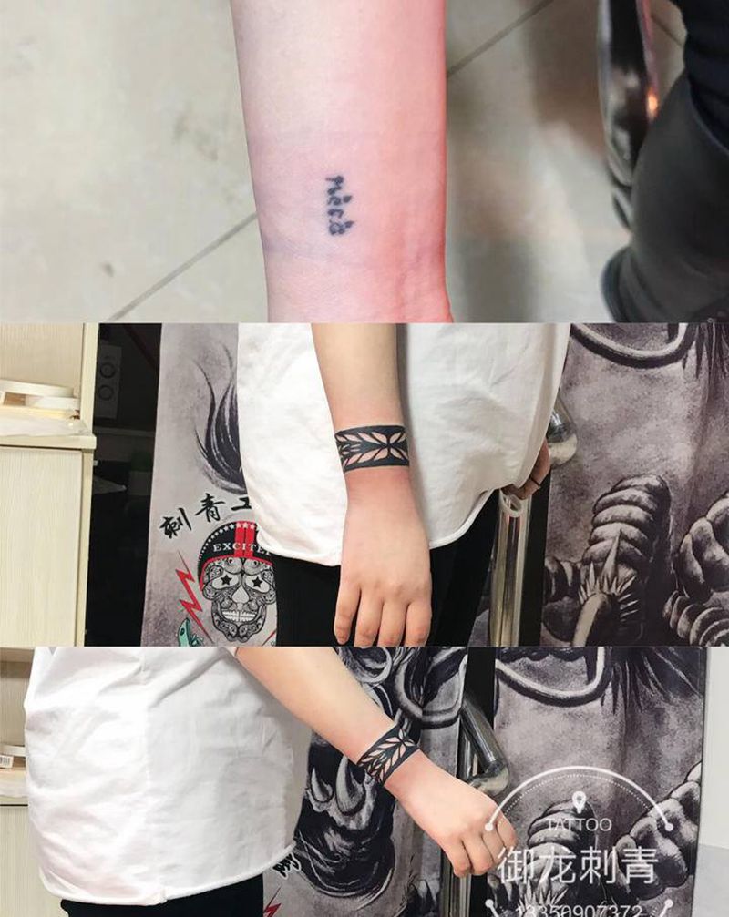 掩盖纹身图片_图腾纹身图案