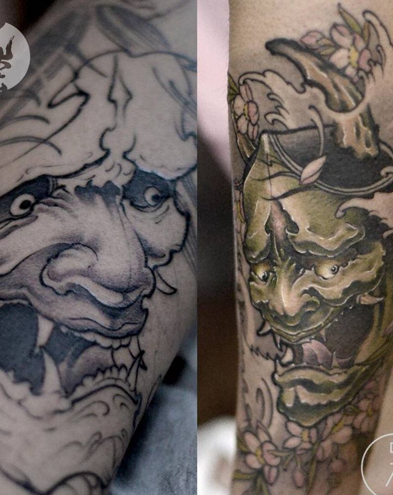 传统作品纹身图片_新传统纹身图案