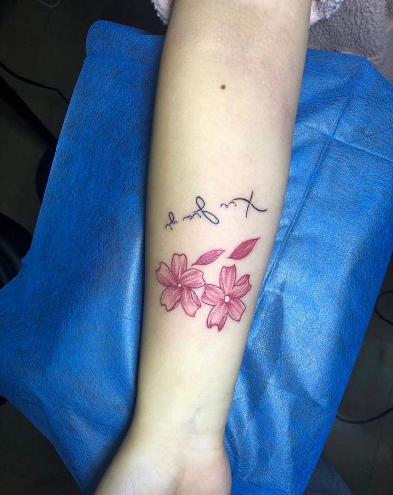 闺蜜纹身纹身图片_手臂纹身图案