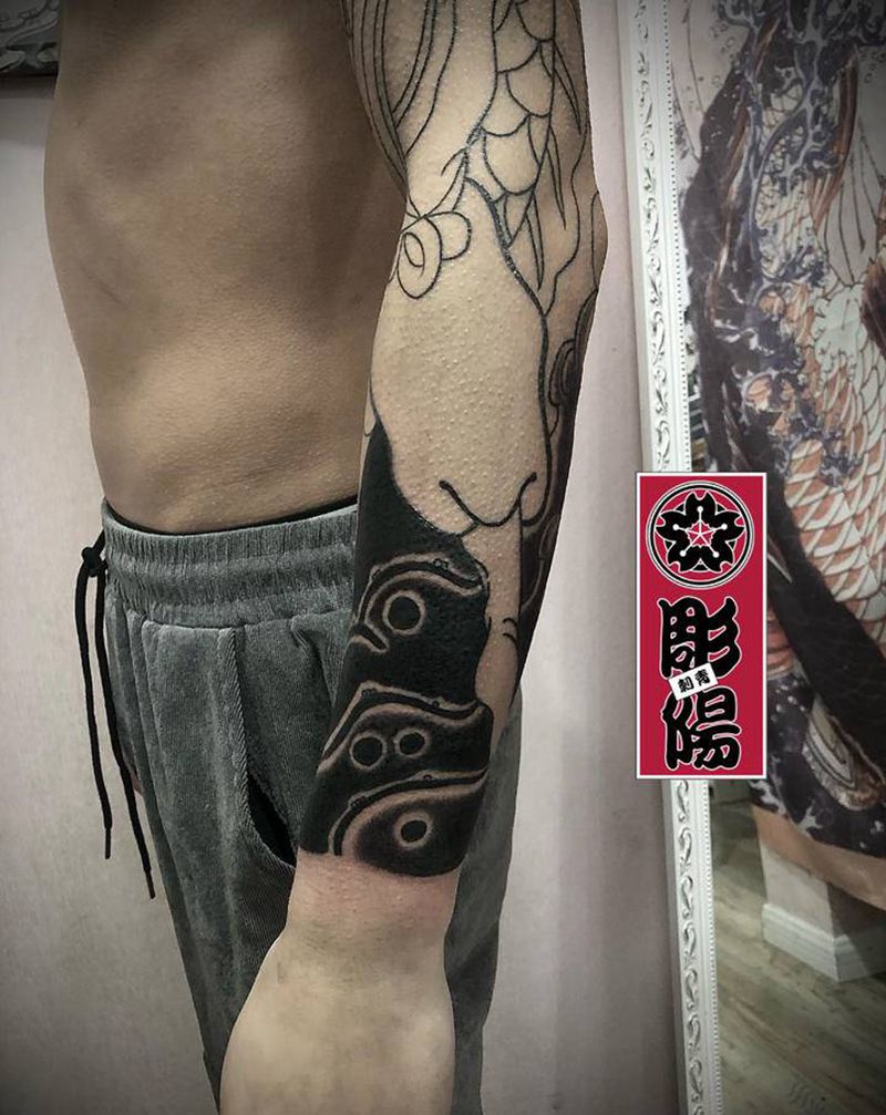 一部分，下次继续纹身图片_老传统纹身图案