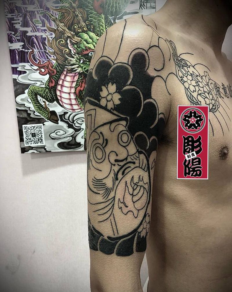 一小块纹身图片_老传统纹身图案