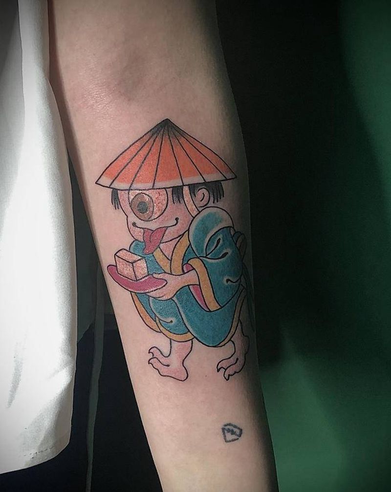 豆腐小僧.纹身图片_老传统纹身图案