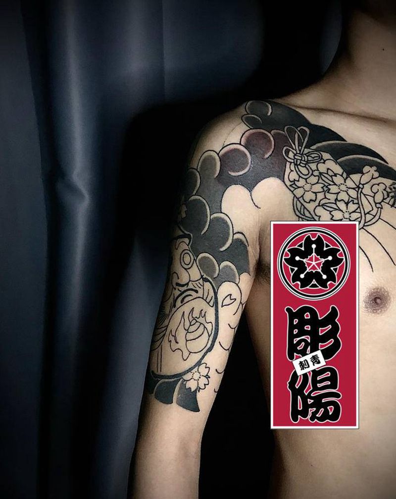 一部分纹身图片_老传统纹身图案