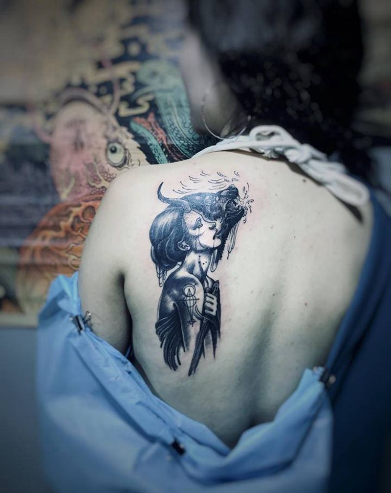 O纹身图片_老传统新传统纹身图案