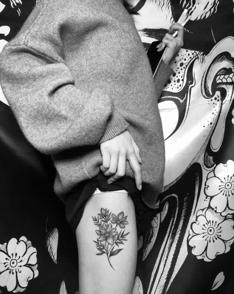 近期纹身图片_手部新传统老传统纹身图案