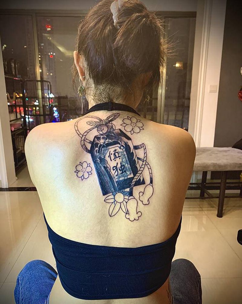 遮盖旧纹身纹身图片_背部纹身图案