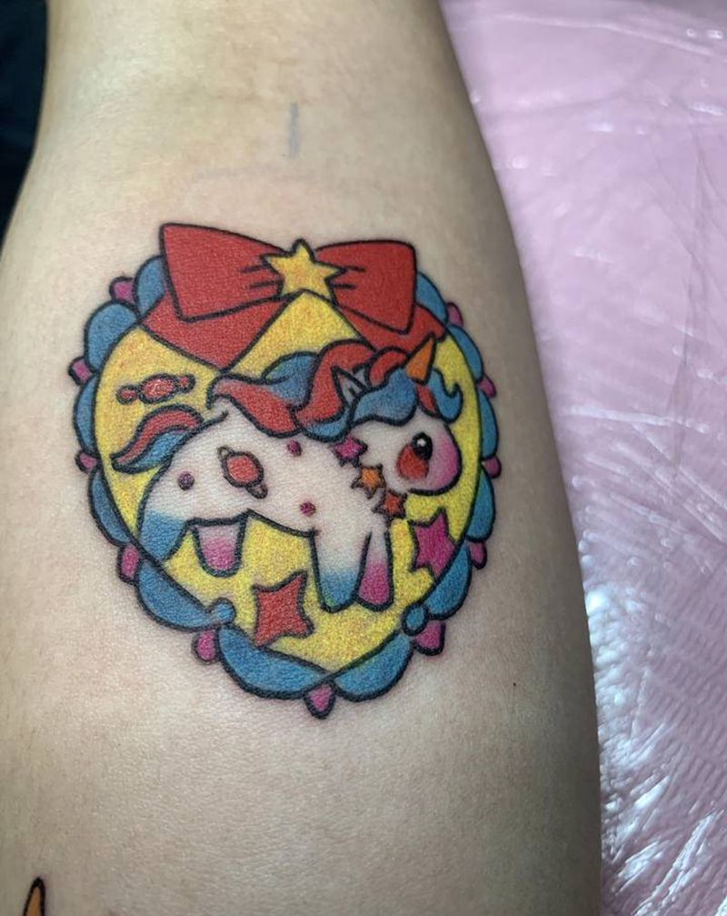 卡通纹身图片_手臂New SchoolOld School纹身图案