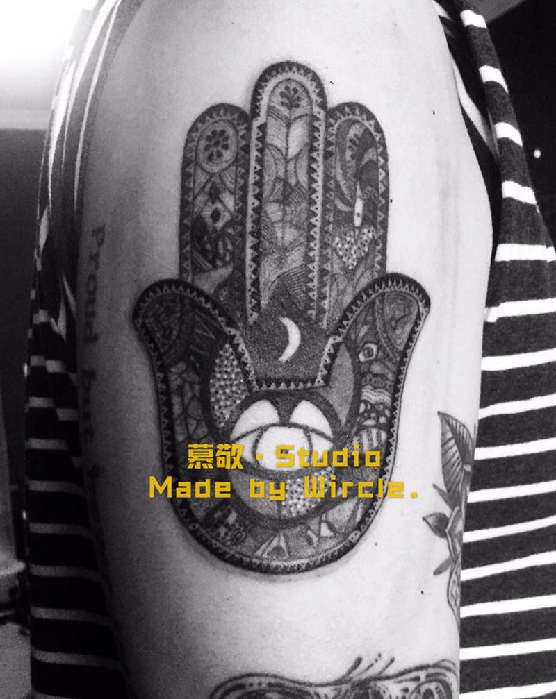 填坑 | 第三弹 | 完成纹身图片_手臂图腾纹身图案
