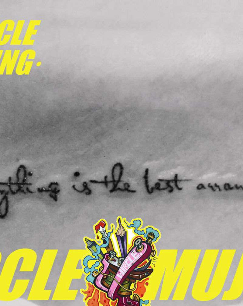 小字纹身图片_小字纹身图案