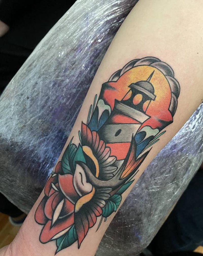 old school纹身图片_手臂纹身图案