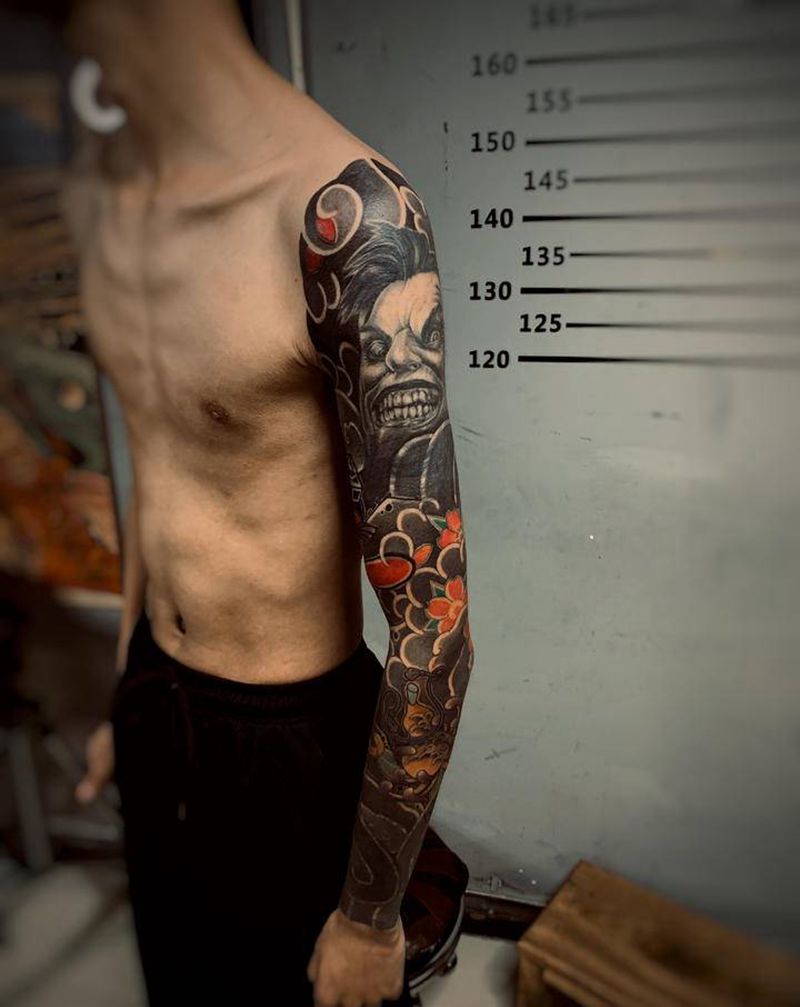 大小纹身图片_老传统新传统纹身图案