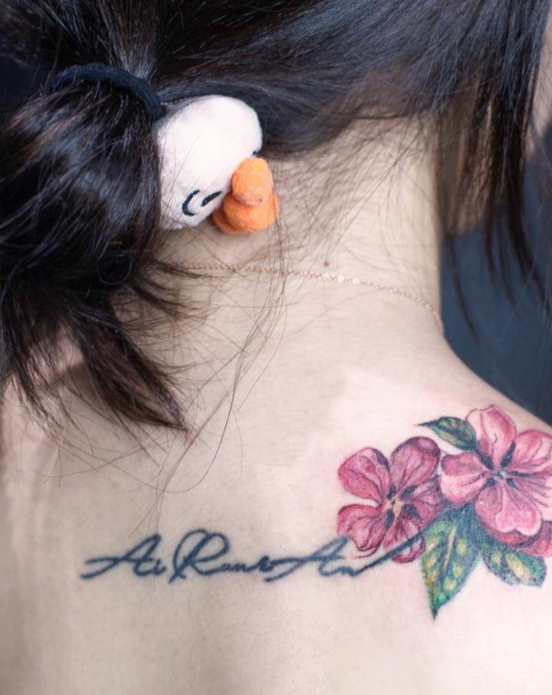 遮盖纹身图片_背部纹身图案